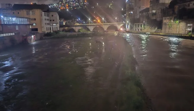 Alerta Amarilla en cinco departamentos de Honduras por fuertes lluvias