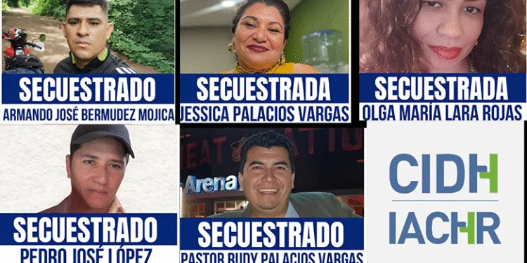 CIDH emite medidas cautelares para cinco presos políticos en Nicaragua