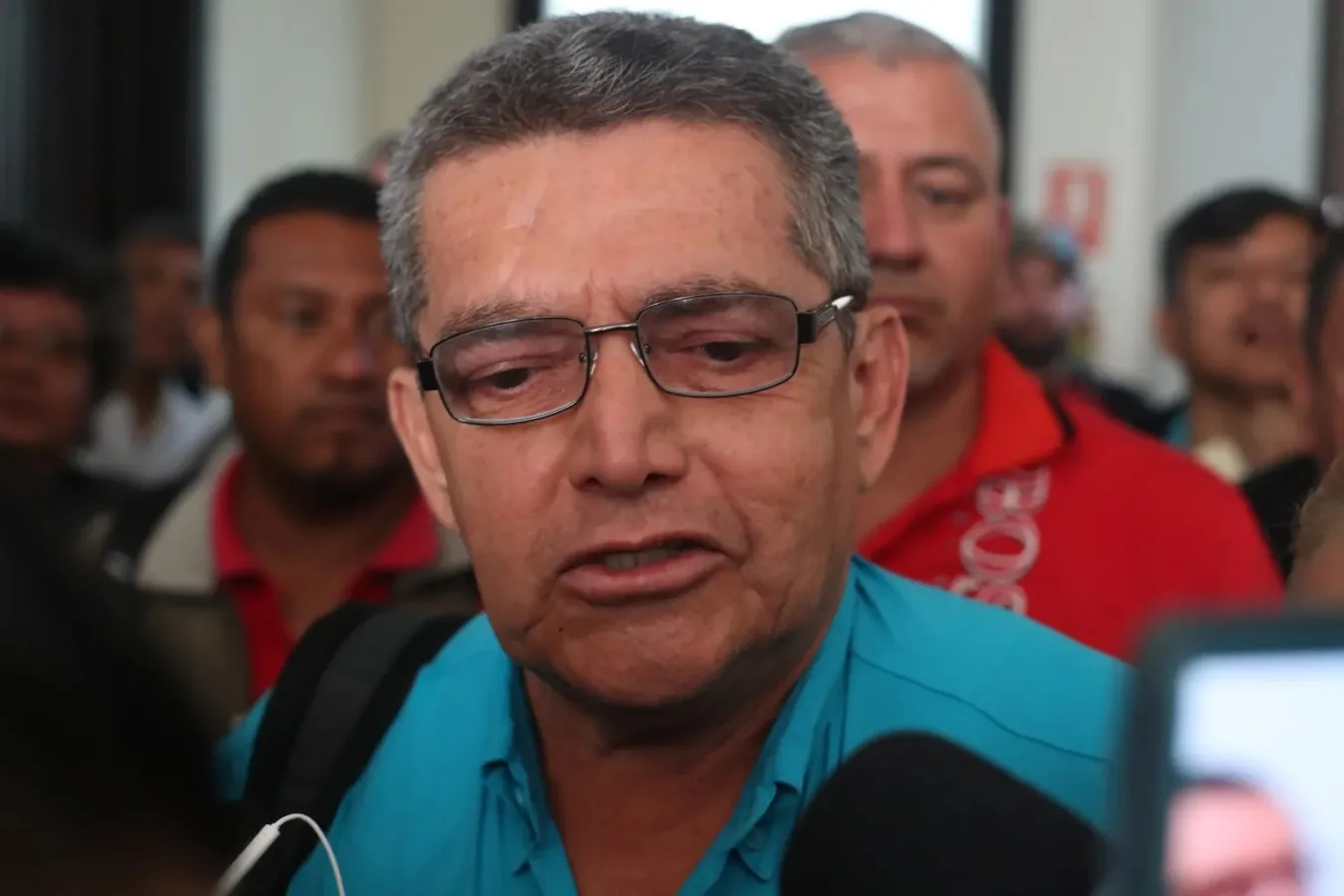 El sindicalista, Joviel Acevedo, encabezó las acciones de presión contra el Gobierno.