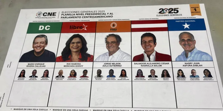 Honduras inicia impresión de papeletas para elecciones generales