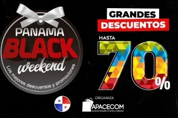 Panamá Black Weekend 2025: Más de 3,000 comercios ofrecen hasta 70% de descuento y proyectan ventas por $80 millones