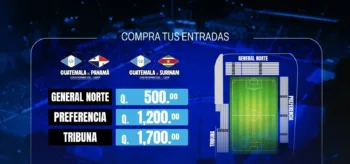 Federación de Fútbol de Guatemala justifica precios de boletos para eliminatorias mundialistas: desde $65 hasta $221