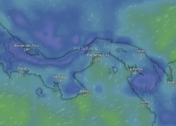 Panamá emite aviso de vigilancia por lluvias intensas en seis zonas del país hasta el 4 de octubre