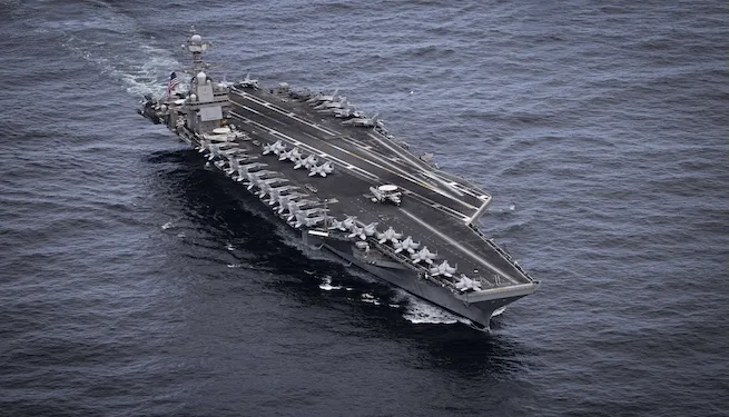 EE. UU. envía el portaaviones Gerald R. Ford al Mar Caribe para operaciones antidrogas