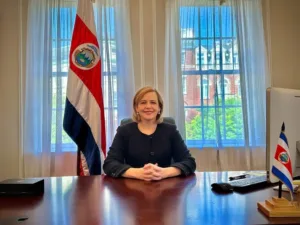 embajadora de Costa Rica en Washington, Catalina Crespo,