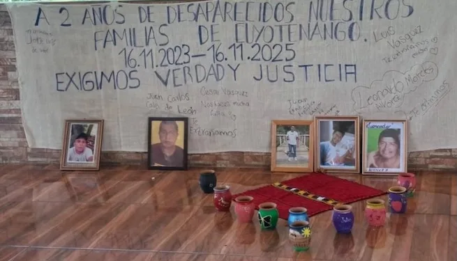 Familias exigen justicia a dos años de la desaparición forzada de 10 migrantes guatemaltecos en Chiapas