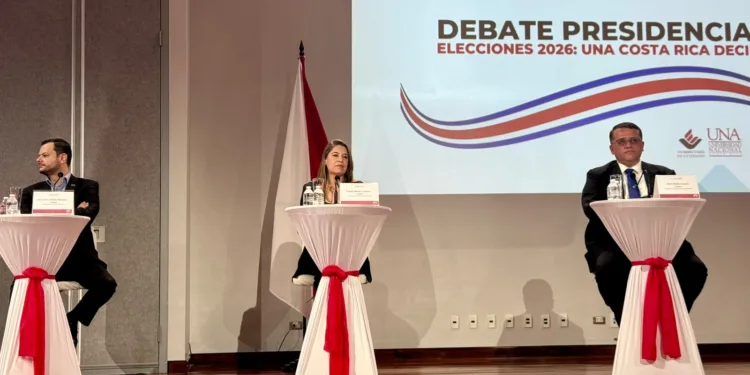 Debate presidencial en Costa Rica 2026: candidatos discuten sobre oro, gas, salud y seguridad en la Universidad Nacional