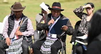 Autoridades indígenas de Guatemala piden apoyo a congresista de EE UU en defensa de la democracia y el Estado de Derecho