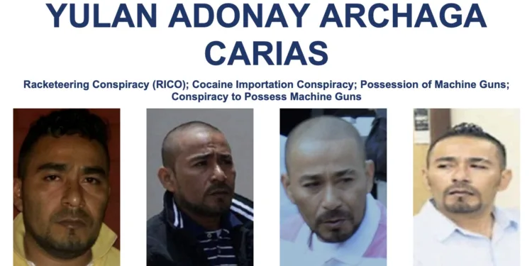 EE UU mantiene recompensa millonaria por cabecilla de la MS-13 de Guatemala