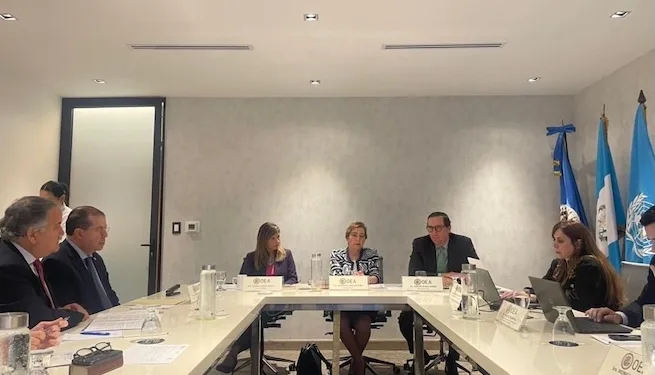 OEA concluye visita a Guatemala y pide elecciones de altos funcionarios sin presiones ni criminalización