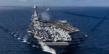 EE.UU. despliega el portaaviones más grande del mundo en Latinoamérica para combatir el narcotráfico