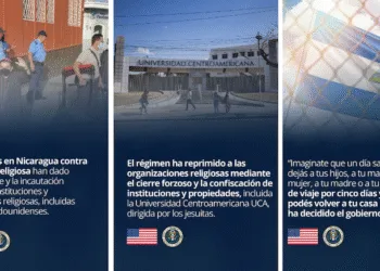 EEUU reitera denuncias de represión religiosa y destierros por parte de la dictadura de Nicaragua