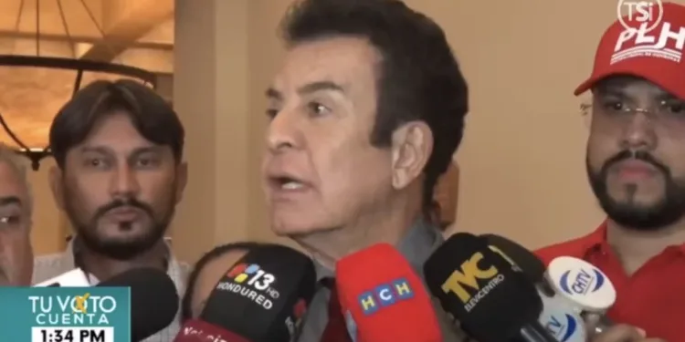 “Vamos a ganar, tengan paciencia”, dice candidato liberal hondureño en medio de rocambolesco conteo de votos