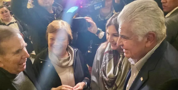 Presidente panameño se reúne con el venezolano Edmundo González a quien llama “presidente electo por amplia mayoría”