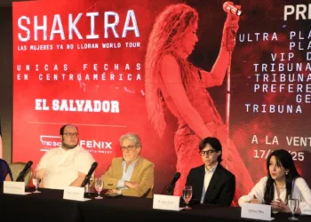 Conciertos de Shakira en El Salvador generarían $25 millones y ocupación hotelera total en febrero de 2026