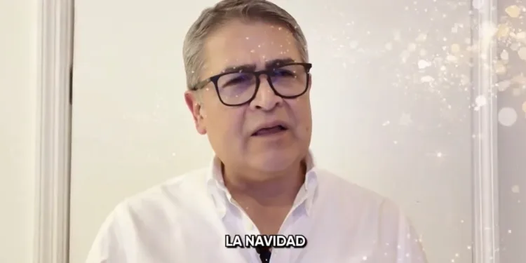 Juan Orlando Hernández envía mensaje navideño tras su indulto y llama a mirar al futuro de Honduras