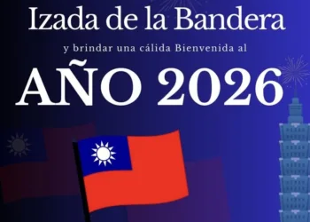 Embajada de Taiwán en Guatemala anuncia izada de la bandera por el Año Nuevo