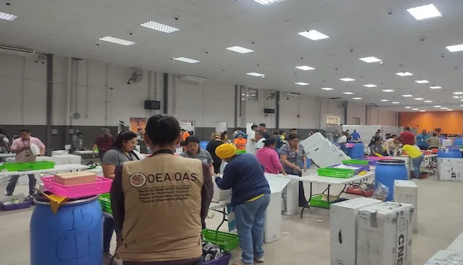 OEA exige acelerar escrutinio en Honduras y advierte fallos técnicos