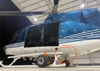 Las imágenes que confirman el atentado contra el helicóptero de la Fuerza Aérea de Guatemala en Sololá