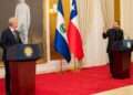 Bukele y presidente electo de Chile abordan seguridad y cooperación bilateral durante reunión en Casa Presidencial de El Salvador