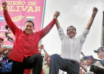 Hugo Chávez y Daniel Ortega