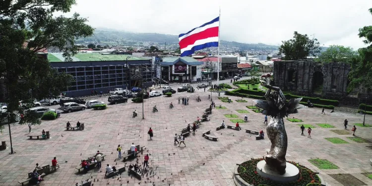 bandera de costa rica