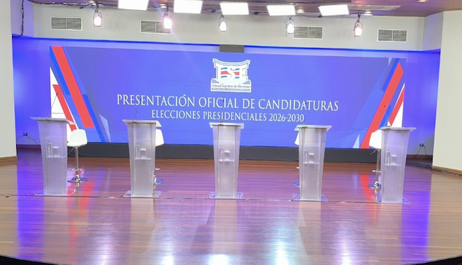 Cinco candidatos disputan el segundo lugar tras la oficialista Laura Fernández en Costa Rica