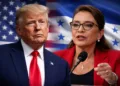 Presidenta de Honduras llama a Trump a diálogo por elecciones y lo acusa de injerencia a días del relevo presidencial