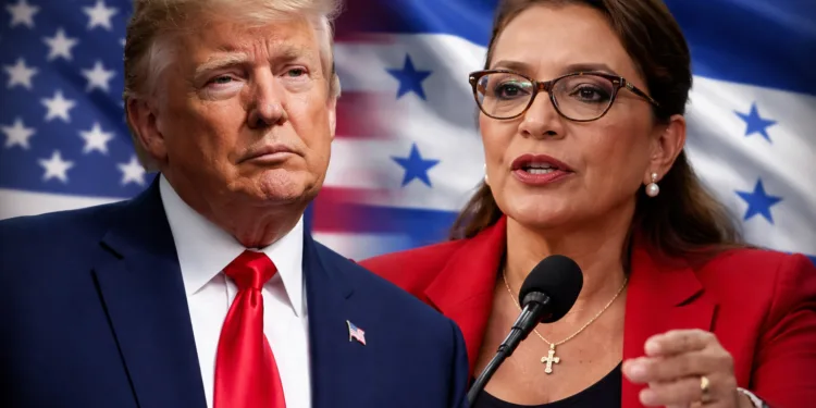 Presidenta de Honduras llama a Trump a diálogo por elecciones y lo acusa de injerencia a días del relevo presidencial