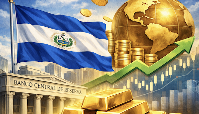 El Salvador compra $50 millones en oro y sube reservas 16 %