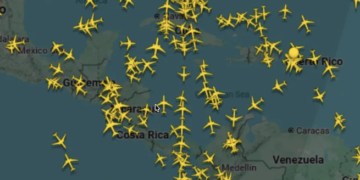 EEUU emite advertencias a aerolíneas por riesgos en vuelos sobre Centroamérica y el pacífico colombiano