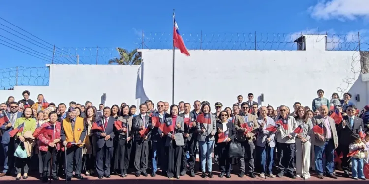 Taiwán iza su bandera en Guatemala para recibir 2026 y reafirmar cooperación bilateral