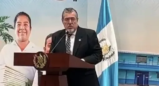 Presidente de Guatemala exige resultados a la Justicia en estado de sitio y reporta capturas en primeras horas
