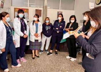 Misión de Taiwán explora proyectos de salud comunitaria en Guatemala durante visita a hospital materno infantil