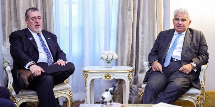 Presidentes de Panamá y Guatemala abordan seguridad, migración el rol de la ONU y Venezuela en reunión bilateral