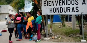 Tránsito de migrantes por Honduras cae un 89 % desde la llegada de Trump