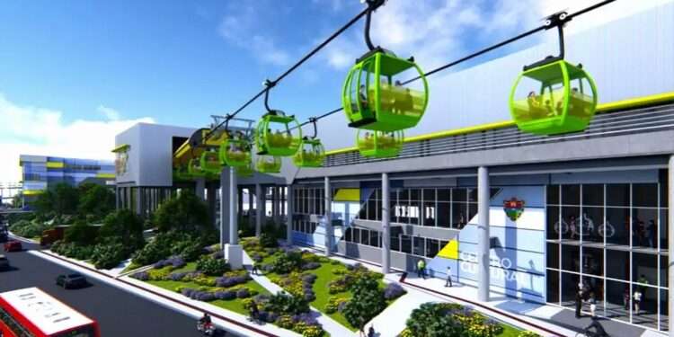 Así avanza el AeroMetro en Guatemala: cuándo terminan las obras y cómo funcionará el sistema