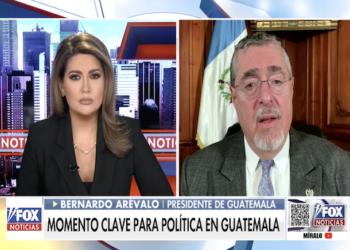 Arévalo dice que el Estado de sitio ha fomentado la reducción de la violencia en Guatemala