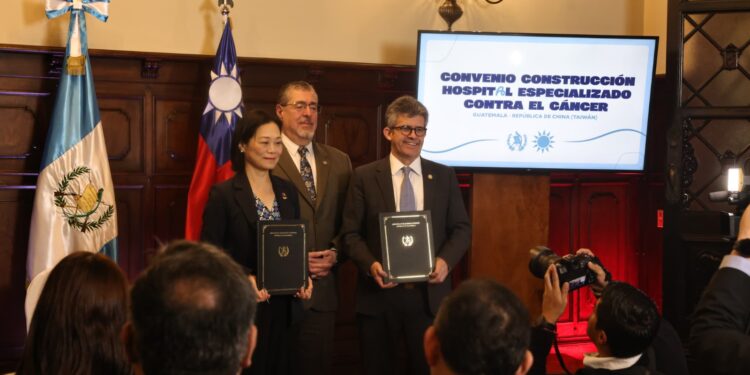 Taiwán financiará la construcción de hospital contra el cáncer en Guatemala