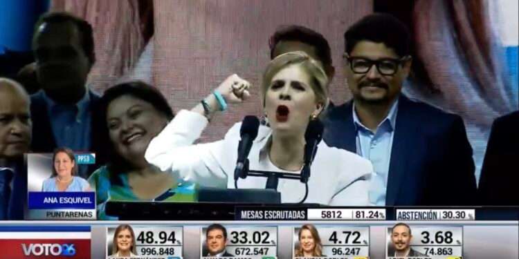 Laura Fernández proclama la Tercera República tras ganar las elecciones presidenciales en Costa Rica