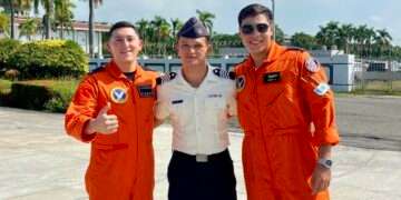 Guatemalteco estudia para ser piloto en Taiwán con beca militar y formación en ingeniería aeroespacial