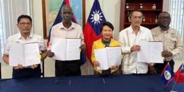 Belice y Taiwán firman acuerdo para impulsar el agroprocesamiento y la innovación agrícola