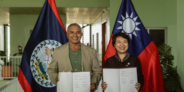 Belice y Taiwán firman acuerdo para fortalecer la gestión del riesgo y la respuesta ante desastres