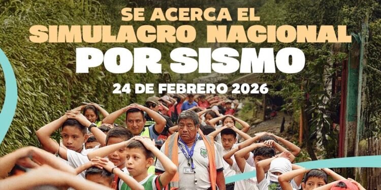 Simulacro nacional de sismo en Guatemala activará 1,600 planes de evacuación este martes