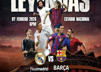 Ronaldinho y Casillas lideran duelo de Leyendas Barça-Madrid en Costa Rica