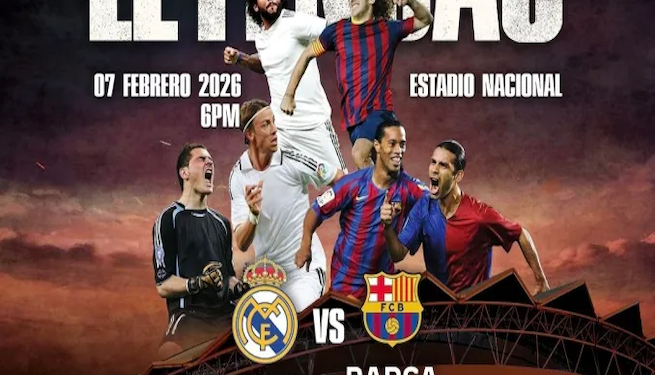 Ronaldinho y Casillas lideran duelo de Leyendas Barça-Madrid en Costa Rica