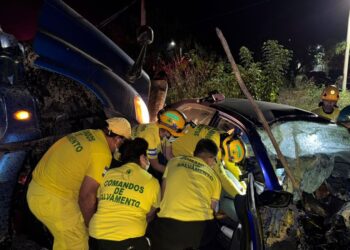 El Salvador supera el 100% de aumento en fallecidos por accidentes de tránsito en los primeros 40 días de 2026