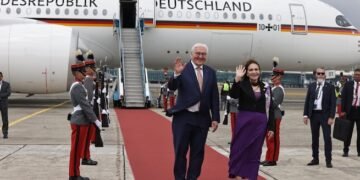 Presidente de Alemania llega a Guatemala en visita oficial
