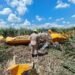 Avioneta fumigadora se accidenta en Honduras, el piloto muere al estrellarse la aeronave