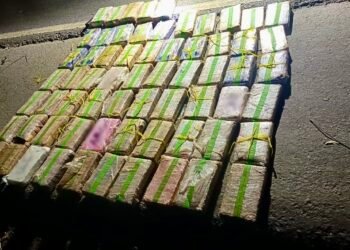 Decomiso de cocaína en Guatemala deja dos capturados y armas incautadas en operativo de la PNC en Izabal